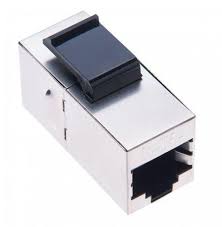Rj A Metal SILVER RJ45 COUPLER