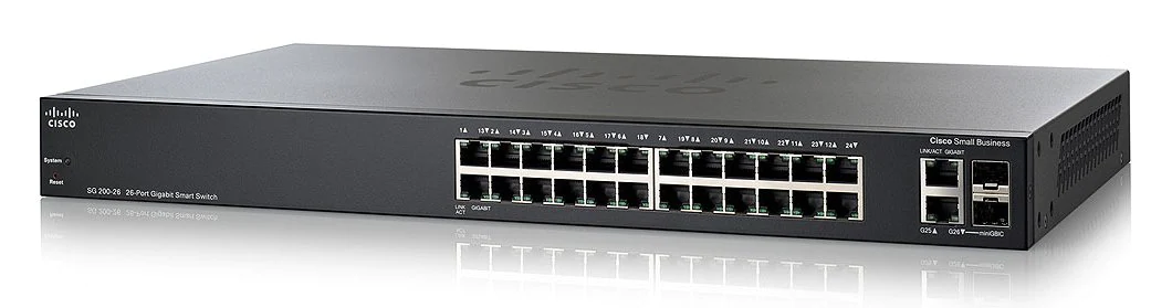 Cisco SG200-26 26-port Gigabit Smart Switch