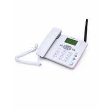Huawei GSM Sim Card Desk Phone With FM Radio - White
