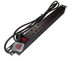 10 WAY-PDU - BLACK