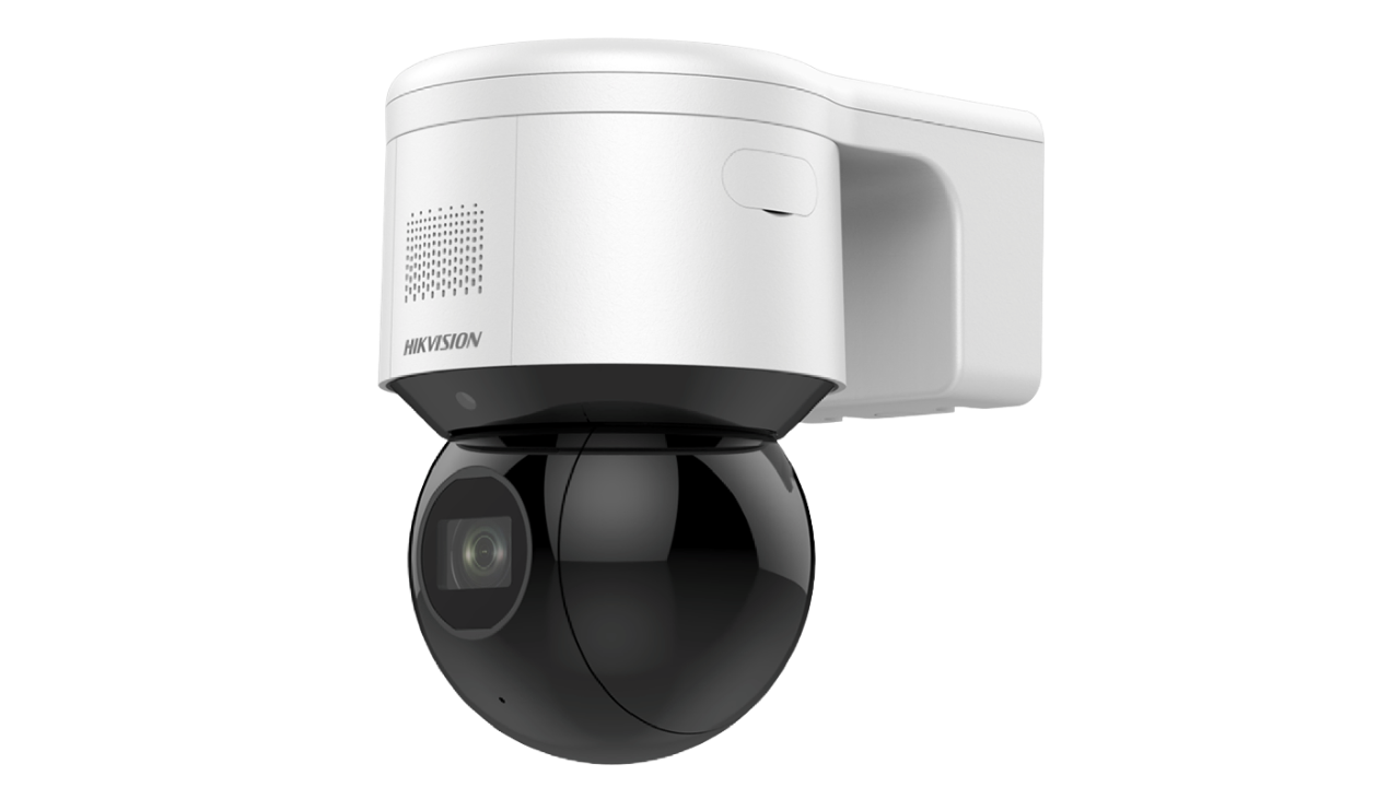 Hikvision 3-inch 4 MP 4X Powered by DarkFighter IR Network Speed Dome | DS-2DE3A404IW-DE/W