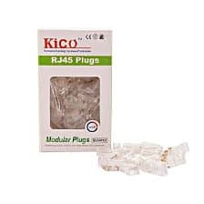 Kico Cat6 Rj45 Modular Plugs 100pcs
