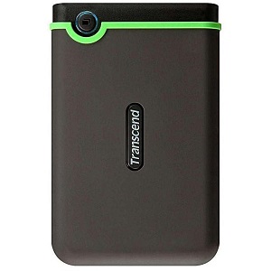 Transcend 500GB StoreJet Anti-Shock External Hard Disk Drive