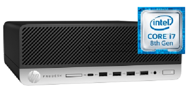 HP EliteDesk 800 G4 Small Form Factor Desktop Computer 9PJ32EA