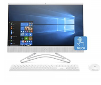 Factory Recertified HP 24-f0061 All-in-One Desktop 23.8-inch Intel Core i5-8250U 1.6GHz Processor 8GB RAM 1TB SATA 16GB SSD Intel UHD Graphics Windows 10 Home