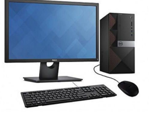 Dell Vostro 3668 MT 7th Gen Intel Pentium G4560 3.50GHz Processor 4GB RAM 500GB HDD Intel HD Graphics FREEDOS + E191HV 18.5? Monitor