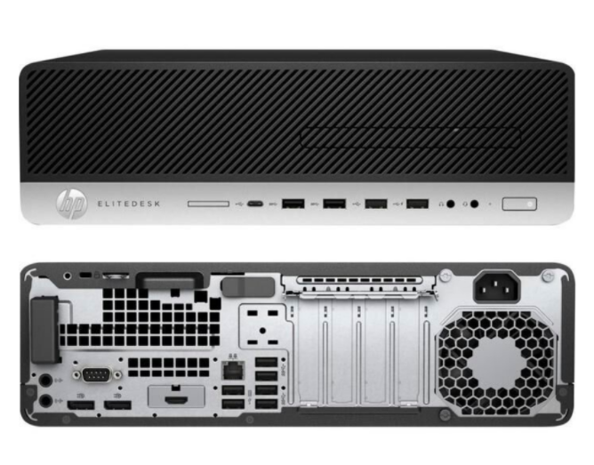 HP EliteDesk 800 G5 SFF PC Intel Core i7-8700 3.2 GHz UHD Graphics 630 256GB SSD 8GB RAM Windows 10 Pro 9PJ31EA