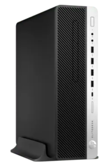 HP Factory Recertified EliteDesk 800 G4 Tower PC (4BB93UTR-U) –i7-8700 (6 Cores) 3.2 GHz- 4.6 GHz, 8GB, 1TB, Intel® UHD Graphics 630, Win 10 Pro