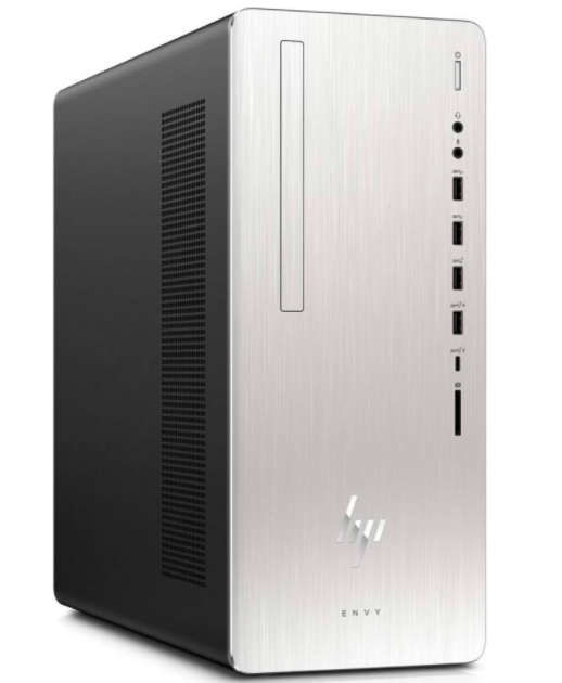 HP Factory Recertified ENVY 795-0010-U2 MiniTower PC – i7-8700 (3.2 GHz up to 4.6 GHz, 6 cores), 12GB RAM, 2TB HDD+256GB SSD Win 10