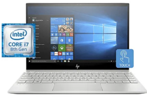 Factory Recertified HP ENVY 13-aq0045cl 13.3-inch Intel Core i7-8565U 1.8GHz 16GB RAM 1TB SSD NVIDIA GeForce Graphics Windows 10 Home