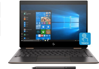 Factory Recertified HP Spectre x360 13-ap0039nr 13.3-inch Intel Core i7-8565U 1.8GHz frequency 16GB RAM Optan memory 32 GB + 512 GB Intel UHD Graphics Windows 10 Home