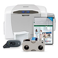Fargo C50 Complete Photo ID Card Printer System With AlphaCard ID Suite Software