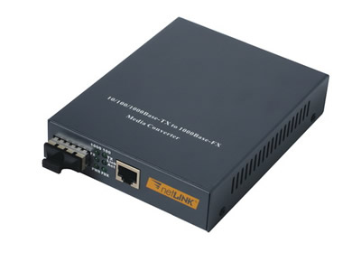 NetLINK 10/100M/1000M Multi-mode Fiber Optic Ethernet Media Converter HTB-GM-03