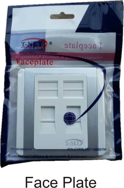  T-NET FACE PLATE