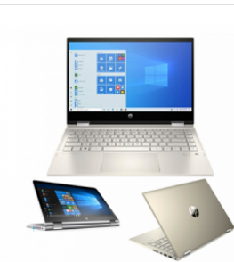 HP PAVILION 14-DH1020NIA X360 14-inch Intel Core I7-10TH 16GB RAM 1TB HDD NVIDIA Geforce Graphics Windows 10 Home 3G027EA