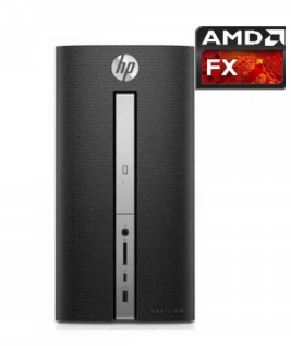 Refurbished HP Pavilion 570-a111na Desktop AMD Dual-Core A9-9430 3.2GHz Processor 4GB RAM 1TB SSD AMD Radeon Graphics Windows 10 Home