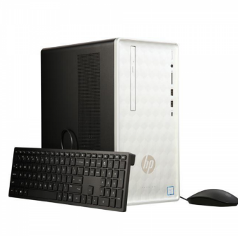 Refurbished HP Pavillion 590 p0127cb Desktop Intel Core i3-8100 3.6GHz 8GB RAM 1TB SSD Windows 10 Home