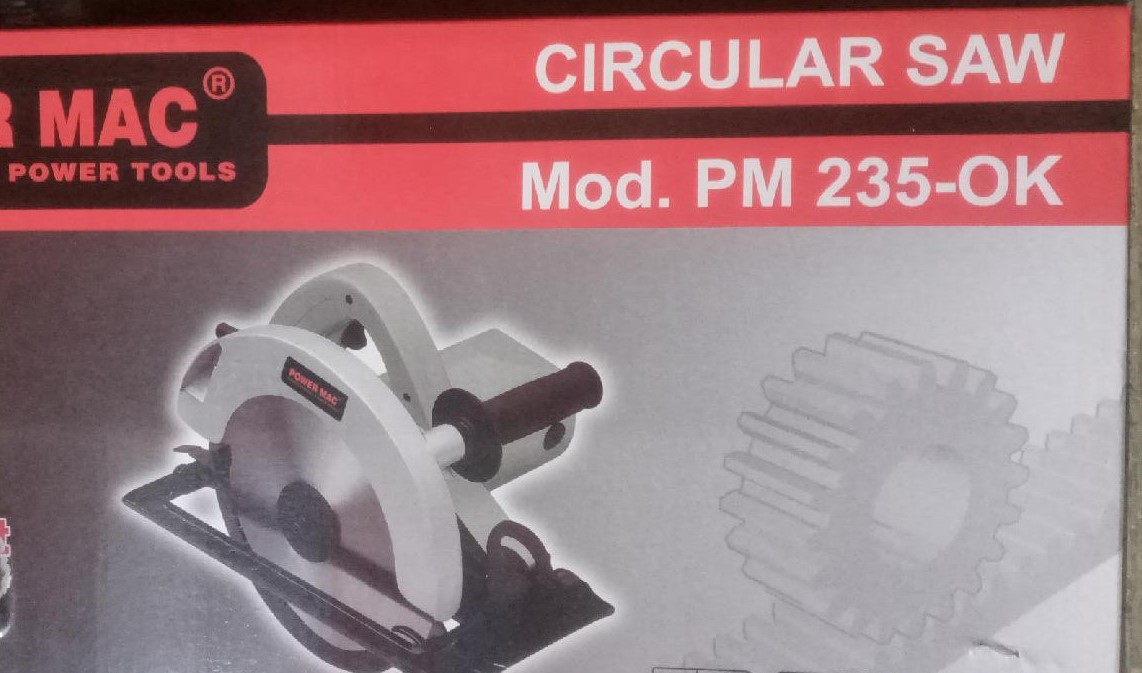 Power Mac Circular Saw Machine PM 235-OK