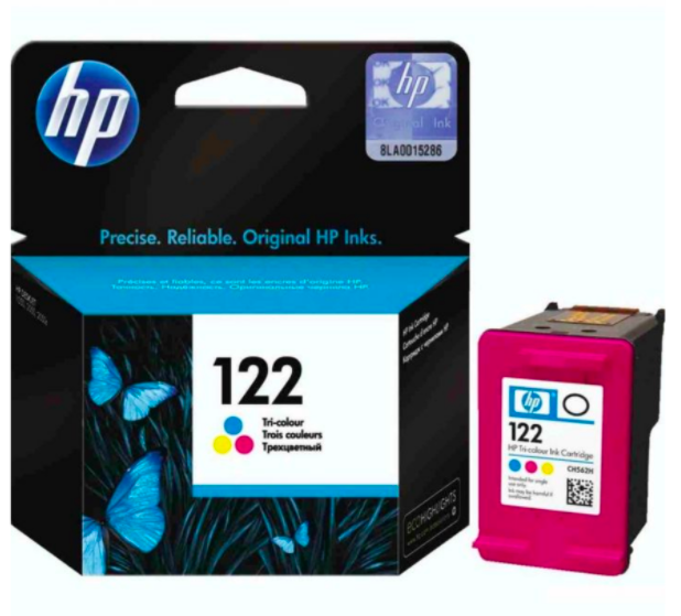 HP 122 Tri-color Original Ink Cartridge