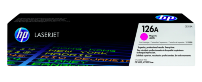 HP 126A MAGENTA LASERJET TONER CATRIDGE Brand: HP