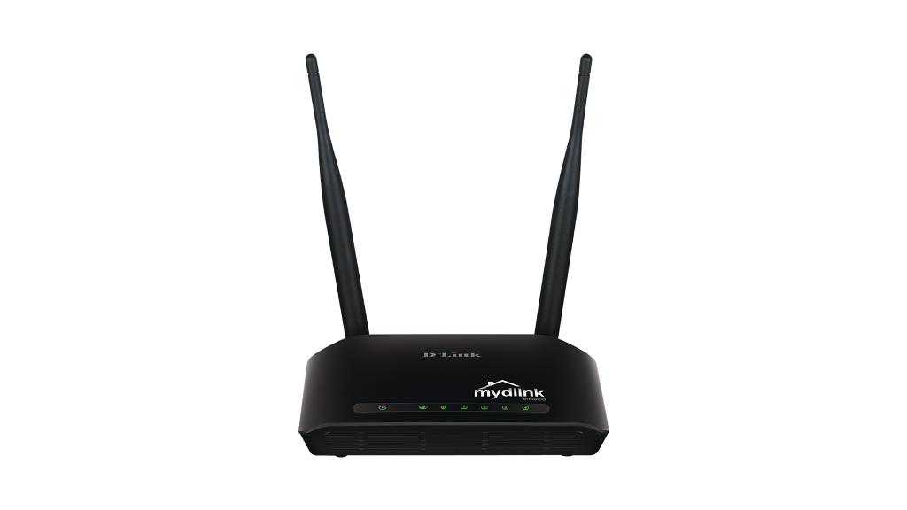 D-LINK  WIRELESS 300MBPS 802.11N CLOUD BASED ROUTER WITH 4 LAN AND 1 WAN PORT (UK POWER PLUG) ANEROID/IPHONE APP SUPPORT