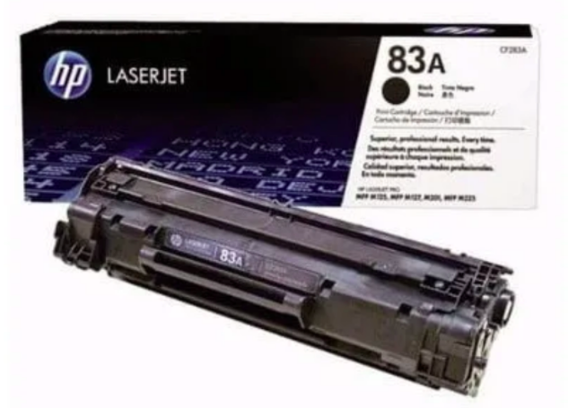 HP 83A ORIGINAL BLACK TONER CF283A