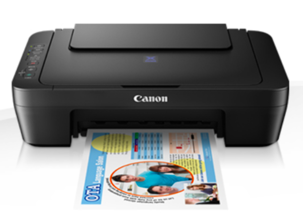 Canon PIXMA E474 Printer 2 FINE Cartridges (Black and Colour) Up to 4800¹ x 600 dpi