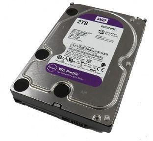 Western Digital 2TB Purple Surveillance Hard Drive-Sata