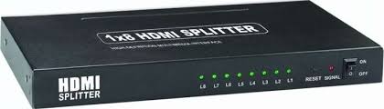 HD 1080P 1X8 Port HDMI Splitter 1 in 8 out HDMI Splitter