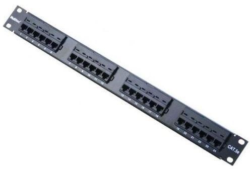 Dintek 24 PORT CAT5 PATCH PANEL - BLACK