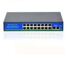 Hisource HI-FI620GBL 16 PORT POE SWITCH - BLACK
