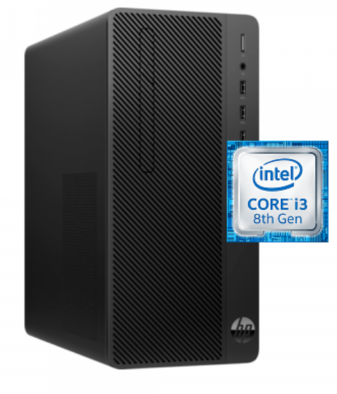 HP 290 G3 Micro Tower, Intel Core i3, 1TB HDD, 4GB RAM, FreeDos,