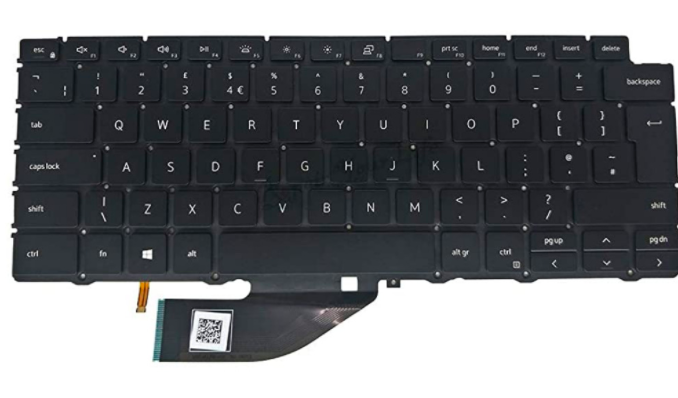 DELL XPS 13 7390 Replacement keyboard