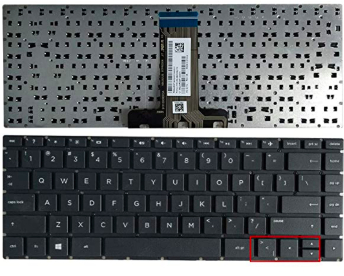 HP 14-DQ1038 7ZU89UA#ABA Replacement Keyboard