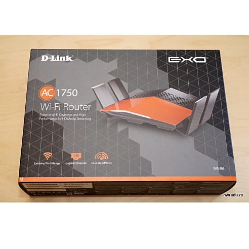 D-Link Ac1750 Wi-fi Router Dir-869 -
