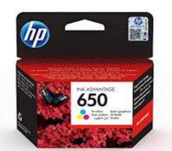 HP 650 TRI COLOR INK