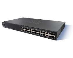 Cisco SF550X-24P 24-port 10/100 PoE Stackable Switch