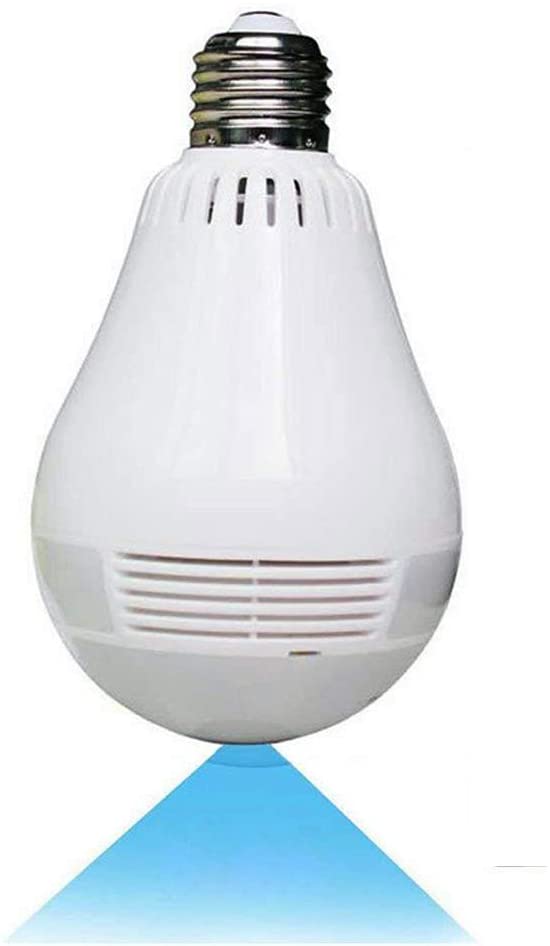 WiFi IP Panoramic Bulb Camera (360°, 200W)