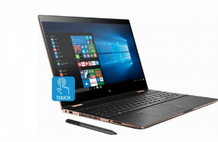 HP Spectre X360 15t-ch000 CTO Laptop Intel Core i7-8550U 16GB RAM 512GB SSD NVIDIA GeForce Windows 10 Home 2FW62AV