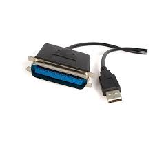 USB to parallel cable -Blue