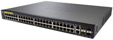 Cisco SF350-48MP 48-Port 10/100 PoE+ Managed Switch with 740W Power Budget