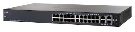 Cisco SG300-28PP 24-Port 10/100/1000 Gigabit PoE Managed Switch