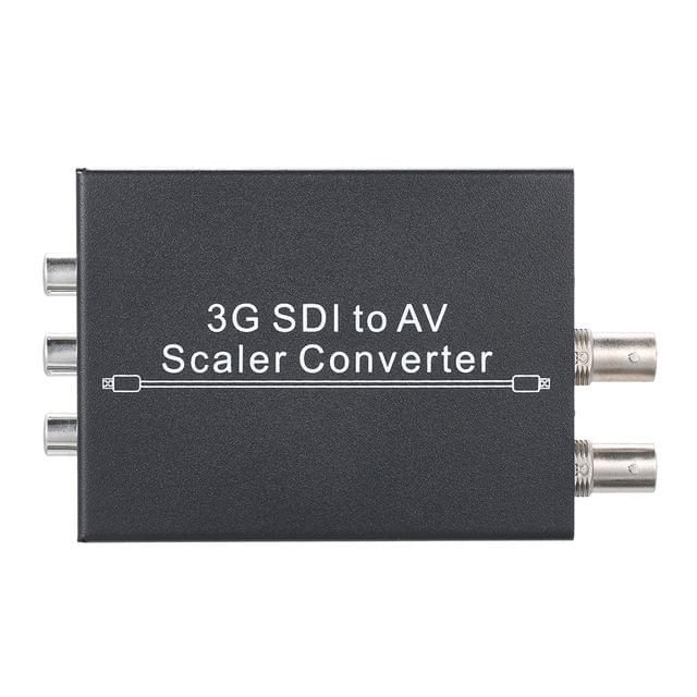 SDI 3G to AV converter/audio scaler