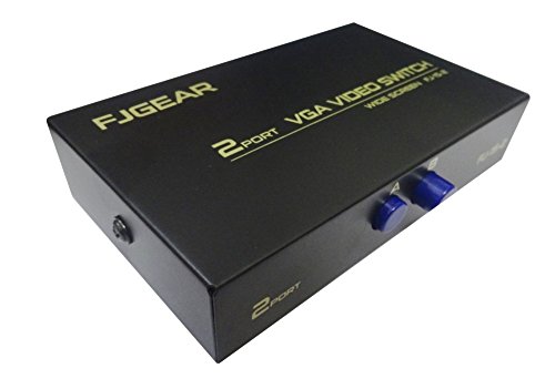 Fj gear 2 port auto VGA switch KVM USB splitter