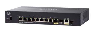 Cisco SG350-10P 10-Port Gigabit PoE Managed Switch
