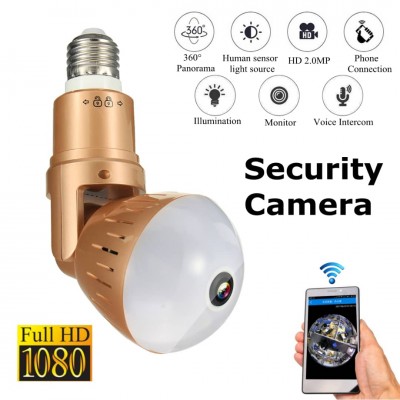 Smart Wifi Bulb Camera