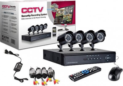 4 CH Wired Camera Kit