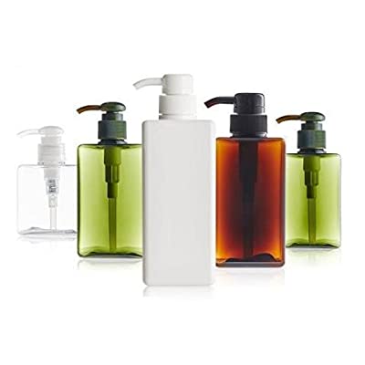 450ml white lotion plastic