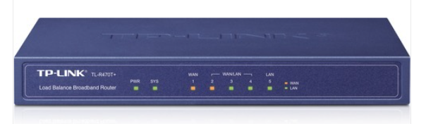 TP-LINK LOAD BALANCE BROADBAND ROUTER-TL-R470T+ BLACK