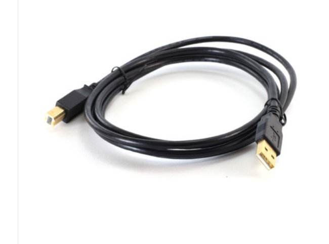 USB 1M PRINTER CABLE-GREY